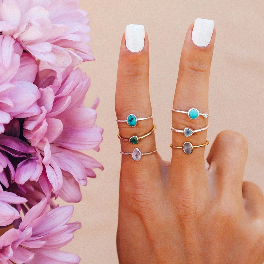 PuraVida stone ring